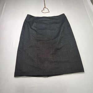 ⭐️Worthington Gray Suiting Pencil Skirt Size 16 Career Office Wear Classic Lined
